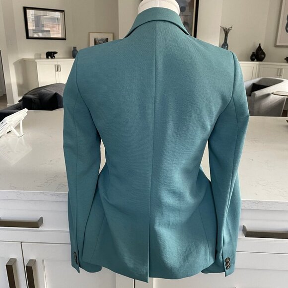Women's Teal Blazer - Picture 5 of 11